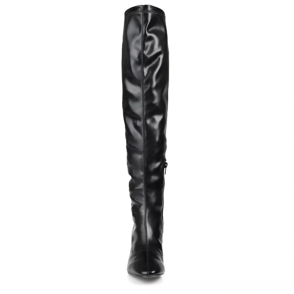 JOURNEE Black Over-the-Knee Women's Boots Size 7.5 WC